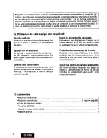 Предварительный просмотр 6 страницы Panasonic CQ-R253U User Manual