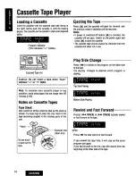 Предварительный просмотр 14 страницы Panasonic CQ-R253U User Manual