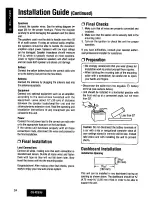 Предварительный просмотр 24 страницы Panasonic CQ-R253U User Manual