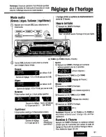 Предварительный просмотр 31 страницы Panasonic CQ-R253U User Manual