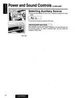 Предварительный просмотр 10 страницы Panasonic CQ-R255 Operating Operating Instructions Manual