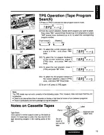 Предварительный просмотр 15 страницы Panasonic CQ-R255 Operating Operating Instructions Manual