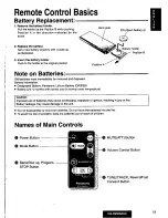 Предварительный просмотр 19 страницы Panasonic CQ-R255 Operating Operating Instructions Manual