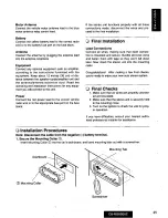 Предварительный просмотр 25 страницы Panasonic CQ-R255 Operating Operating Instructions Manual