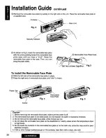 Предварительный просмотр 28 страницы Panasonic CQ-R255 Operating Operating Instructions Manual