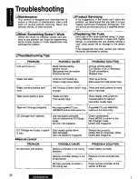 Предварительный просмотр 30 страницы Panasonic CQ-R255 Operating Operating Instructions Manual