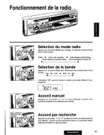 Предварительный просмотр 35 страницы Panasonic CQ-R255 Operating Operating Instructions Manual