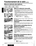 Предварительный просмотр 36 страницы Panasonic CQ-R255 Operating Operating Instructions Manual