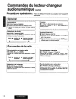 Предварительный просмотр 44 страницы Panasonic CQ-R255 Operating Operating Instructions Manual