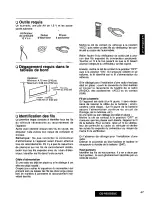 Предварительный просмотр 47 страницы Panasonic CQ-R255 Operating Operating Instructions Manual