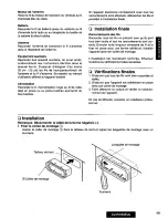 Предварительный просмотр 49 страницы Panasonic CQ-R255 Operating Operating Instructions Manual