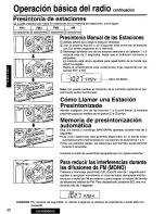 Предварительный просмотр 60 страницы Panasonic CQ-R255 Operating Operating Instructions Manual