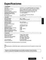 Предварительный просмотр 79 страницы Panasonic CQ-R255 Operating Operating Instructions Manual