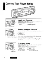 Предварительный просмотр 12 страницы Panasonic CQ-R35LEE Operating Instructions Manual