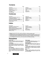 Предварительный просмотр 2 страницы Panasonic CQ-R45EN Operating Instructions Manual