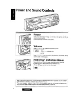 Предварительный просмотр 4 страницы Panasonic CQ-R45EN Operating Instructions Manual