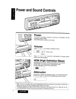 Предварительный просмотр 4 страницы Panasonic CQ-R535EW Operating Instructions Manual