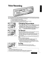 Предварительный просмотр 7 страницы Panasonic CQ-R535EW Operating Instructions Manual