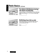 Предварительный просмотр 10 страницы Panasonic CQ-R535EW Operating Instructions Manual