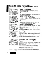 Предварительный просмотр 12 страницы Panasonic CQ-R535EW Operating Instructions Manual