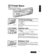 Предварительный просмотр 13 страницы Panasonic CQ-R535EW Operating Instructions Manual