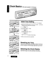 Предварительный просмотр 16 страницы Panasonic CQ-R535EW Operating Instructions Manual