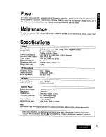 Предварительный просмотр 27 страницы Panasonic CQ-R535EW Operating Instructions Manual