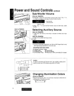 Preview for 5 page of Panasonic CQ-R575EW Operating Instructions Manual