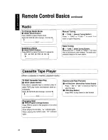 Preview for 23 page of Panasonic CQ-R575EW Operating Instructions Manual