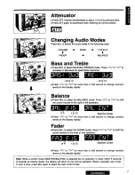 Предварительный просмотр 7 страницы Panasonic CQ-R925 Operating Operating Instructions Manual