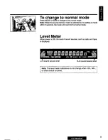 Предварительный просмотр 9 страницы Panasonic CQ-R925 Operating Operating Instructions Manual