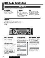 Предварительный просмотр 10 страницы Panasonic CQ-RD132N Operating Instructions Manual