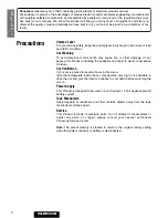 Preview for 4 page of Panasonic CQ-RD324N Operating Instructions Manual