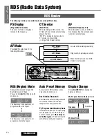 Preview for 10 page of Panasonic CQ-RD324N Operating Instructions Manual