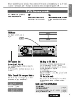 Preview for 11 page of Panasonic CQ-RD324N Operating Instructions Manual