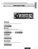 Preview for 17 page of Panasonic CQ-RD324N Operating Instructions Manual