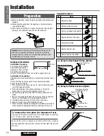 Preview for 20 page of Panasonic CQ-RD324N Operating Instructions Manual