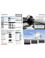 Preview for 1 page of Panasonic CQ-RDP133N Installation Instructions