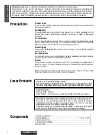 Preview for 4 page of Panasonic CQ-RDP472N Operating Instructions Manual