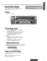 Preview for 9 page of Panasonic CQ-RDP472N Operating Instructions Manual