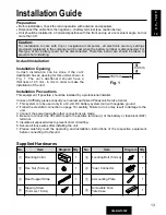 Предварительный просмотр 13 страницы Panasonic CQ-RG131W Operating Instructions Manual