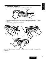 Предварительный просмотр 15 страницы Panasonic CQ-RG131W Operating Instructions Manual