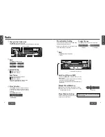 Предварительный просмотр 5 страницы Panasonic CQ-RG133W Operating Instructions Manual