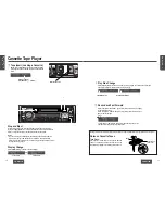 Предварительный просмотр 6 страницы Panasonic CQ-RG133W Operating Instructions Manual