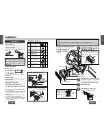 Preview for 8 page of Panasonic CQ-RG133W Operating Instructions Manual