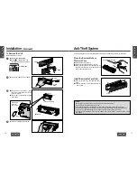 Preview for 9 page of Panasonic CQ-RG133W Operating Instructions Manual