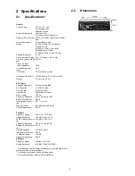 Предварительный просмотр 3 страницы Panasonic CQ-RX100L Service Manual