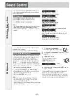 Предварительный просмотр 17 страницы Panasonic CQ-RX101W Operating Instructions Manual