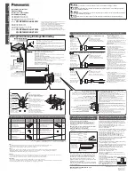 Preview for 1 page of Panasonic CQ-RX200N Installation Instructions