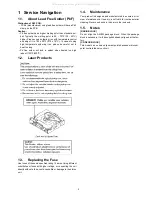 Предварительный просмотр 2 страницы Panasonic CQ-RX200U Service Manual